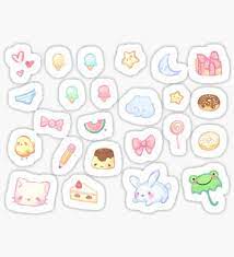 stickers cloud stickers kawaii stickers print stickers