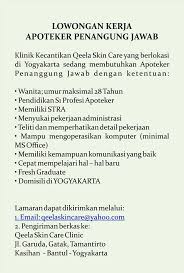 Lowongan kerja klinik kecantikan, klinik kecantikan jobs. Lowongan Kerja Depok Klinik Kecantikan Berlangganan Ke Pengiriman Lowongan Kerja Agar Diberitahu Segera Setelah Akan Ada Lowongan Kerja Baru