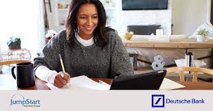 On our internship, you'll experience what life is like on our graduate programme and start developing the skills you need to succeed in finance. Deutsche Bank Summer 2021 Internship Opportunity Jumpstart Advisory Group