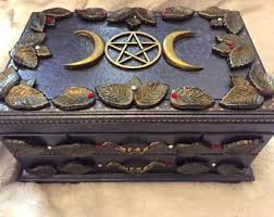 Altar Box Spell Box Altar Kit Altar Tools Pagan Art Wiccan Alter Pagan Jewellery Wican Jewellery Altered Box Altar Tab Wiccan Altar Witches Altar Witch Diy