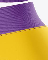 Download Women S Sport Kit Mockup In Apparel Mockups On Yellow Images Object Mockups