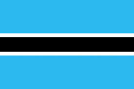 Die flagge von botswana, die 1966 während der unabhängigkeitserklärung eingeführt wurde, besteht aus einem hellblauen blatt, das in der mitte einen schwarzen querstreifen trägt. Desktop Hintergrundbilder Botswana Flagge Strips