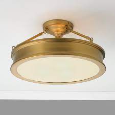 Find flush mount wall lights at wayfair. Traditional Urban Semi Flush Ceiling Light Shades Of Light