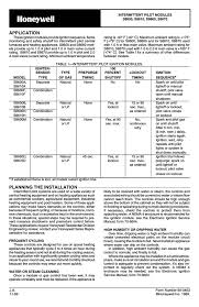 The s8610u module provides ignition sequence, flame monitoring, and safety shutoff for intermittent pilot central furnaces, residential boilers, and other a complete list of the specific honeywell and other modules that the super tradeline® s8610u is designed to replace is provided in table 1. Honeywell S8600 User Manual Manualzz