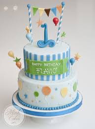First Birthday Cake For Little Boy Birthday Cake For Flavio Children S Birthday Cakes 1st Birthday Cakes One Year Birthday Cake Balloon Birthday Cakes