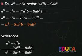 12 171 просмотр • 21 окт. Solucion Ejercicio 21 Resta O Sustraccion Resta De Polinomios Algebra De Baldor Solucionario De Ejercicios Educa Com Bo