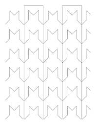 Make a coloring book with stripes background chevron for one click. Chevron Coloring Page