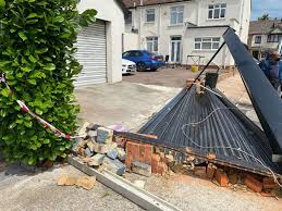 Barking has been struck by a rare tornado which has left a trail of devastation in east london. Ckwq24kn3kehtm