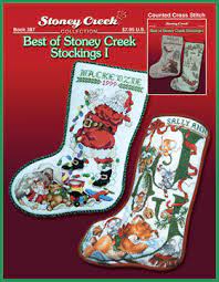 Approximate design size, 10 1/4 x 18 1/4 wdw: Best Of Stoney Creek Stockings I Cross Stitch Pattern 123stitch