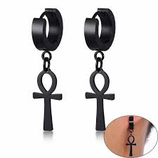 We found for you 15 pictures from the collection of anubis coloring ankh! Vintage Cross Egypt Ankh Earrings For Men Jewelry Black Silver Color And Gold Tone Stainless Steel Egyptian Brincos Masculinos Drop Earrings Aliexpress
