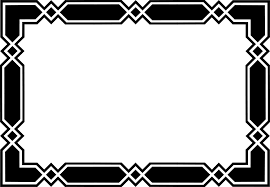 Magical christmas nights free vector. Angular Black Border Free Vector Graphic On Pixabay