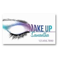 Artist trading cards are generally 2 1⁄2 inches (6.4 cm) by 3 1/2 inches. Make Up Artist Business Card Makeup Artist Zazzle Com In 2020 Makeup Artist Business Cards Makeup Business Cards Artist Business Cards