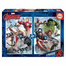 With the best free online jigsaw, you'll never lose a piece under the table again! Educa Marvel Avengers Jigsaw Puzzles 2 X 500 Pieces For Sale Online Ebay
