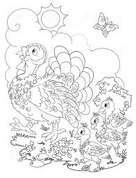 Maybe you're a homeschool parent or you're just looking for a way to supple. Turkey Family Coloring Page Free Printable Coloring Pages For Kids