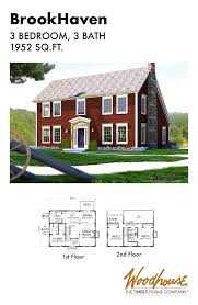 A Saltbox Home Is A Variation Of A Colonial Style Home From The 1600 S And Is Known For Its Simplic Colonial House Plans Timber Frame Home Plans Saltbox Houses