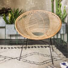 Vika Rattan Chair Graham Green Handmade Chair Rattan Chair Living Room Swing Chair Bedroom