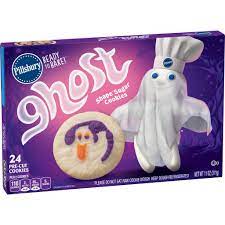 Betty crocker sugar cookie mix 5 pack of 17.5 oz net wt 87.5 oz halloween cookies. Pillsbury Halloween Ghost Sugar Cookies Popsugar Family