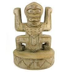 Que vous soyez fan de koh lanta ou amateur de décoration ethnique, ce superbe totem en bois est fait pour. Totem Statue Trophy Koh Lanta In Wood Deco Style Pre Columbian