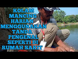Kolam Mancing Harian Menggunakan Tanda Pengenal Seperti Di Rumah Sakit Youtube