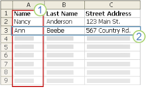 Box labels or product label printing guidelines. Microsoft Excel Create And Print Mailing Labels For An Address List In Excel