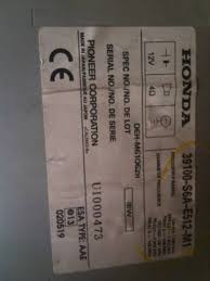Calculate the code for your honda radio or navigation from the serial number. Free Honda Radio Codes Autos 5 Nigeria
