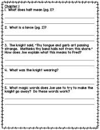 A powerful magician named merlin was jealous of the three. Time Warp Trio Knights Of The Kitchen Table Book Questions Time Warp Reading Comprehension Questions Knight
