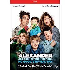 Can a series of irritating events make a movie? Alexander And The Terrible Horrible No Good Very Bad Day Dvd Walmart Com Walmart Com