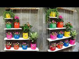 Recycling Plastic Bottles Into Small Garden Planter Pots Diy Garden Ideas Youtube Garden Decor Crafts Garden Planters Pots Plant Pot Diy