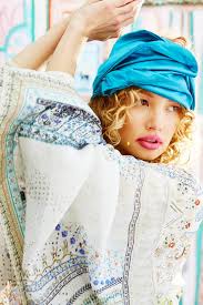 LONG DRAPED ROBE BREAKFAST WITH SILVIA