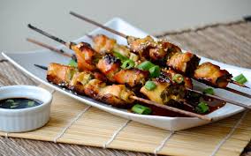 Negima Yakitori Chicken And Scallion Skewers Yakitori Recipe Stuffed Peppers Beef Stifado Recipes