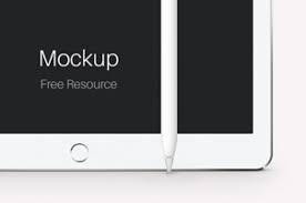 Psd Ipad Pro Vector Mockup Psd Mock Up Templates Design Freebie App Design Interactive Design