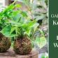 Kokedama Desk Buddies Workshop at GARDENWORKS Saanich