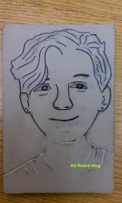 Art Rocks!: Grade 5 Art Enrichment: Printmaking Self-Portraits