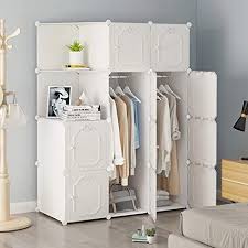 (7) total ratings 7, $249.99 new. Beccobeat Portable Wardrobe Closet For Bedroom Armoire Wardrobe Closet With Hanging Rod Cloth Storage Cubes Clothes Cube Organizer White Plastic Cabinet Closets Modern Furniture With Doors 10 Cubes Buy Online In Botswana