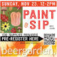 November Paint N' Sip with Sierra — beergarden event in Eugene, OR