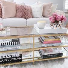 Terrace Coffee Table Feminine Living Room Pink Couch Living Room Pink Accents Living Room