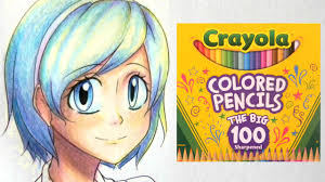 12 bright, intense colors with smooth lay down. How To Color With Crayola Colored Pencils Part One Skin Youtube