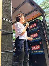 She is the first woman to lead the spö.[1]. Facebook