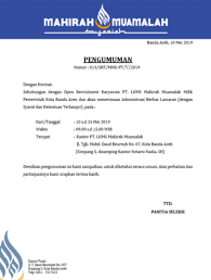 Apa saja ketrampilan anda akan selalu dibutuhkan para pengguna internet. Politeknik Aceh