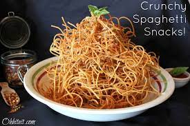 Crunchy Spaghetti Snacks Snacks Yummy Appetizers Lunch Snacks