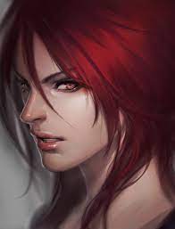 League Of Legends Shyvana By Ae Rie On Deviantart League Of Legends Digital Illustration Character Portraits