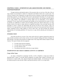 chapter 4 task 1 overview of air cargo industry and trends