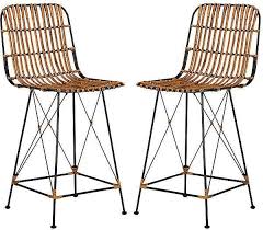 It is good to leave a space of between 6 to 10 inches for each bar stool. Outdoor Wicker Bar Stools Canada