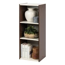 Iris 13 X 34 Slim Storage Shelf Walnut Brown Space Saving Shelves Shelves Storage Shelves