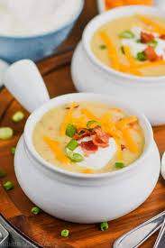 This loaded baked potato soup is a warm and comforting soup that is. Crockpot Potato Soup Recipe Simple Joy