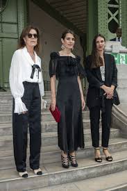 Monaco's charlotte casiraghi — princess caroline's daughter — gave birth to son raphael on tuesday, dec. Princess Caroline Charlotte Casiraghi And Tatiana Casiraghi Pay Tribute To Karl Lagerfeld Royal Portraits Gallery