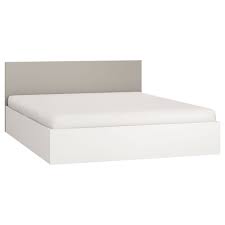 Grosse auswahl an betten gunstig online kaufen lidl de. Doppelbett Bellaco 44 Inkl Lattenrost Farbe Weiss Grau Liegeflache 160 X 200 Cm B X L