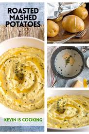 These Creamy Oven Roasted Mashed Potatoes Start With Yukon Golds Mashed With A Hot Roasted Mashed Potatoes Roasted Mashed Potatoes Recipe Lunch Recipes Healthy