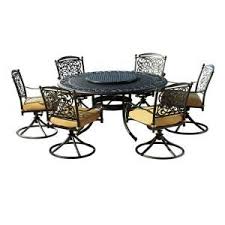 Sunjoy Garden Grove 8 Piece Patio Dining Set L Dn366sal 3 A The Home Depot Metal Patio Furniture Patio Dining Set Lounge Chair Outdoor
