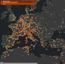 In der höhe, in rund 1500 m, strömen sehr warme luftmassen nach europa. Europa Schwitzt Wie Heiss Ist Es Wo Arcgis Blog